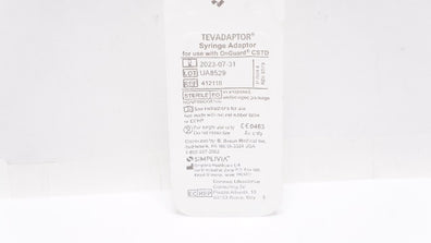 Simplivia 412118 Braun TEVADAPTOR Syringe Adaptor (x)